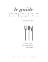 Guide Epicure